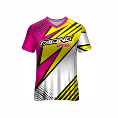 Next Print Customised All Over Printed V Neck T-Shirt NP0000S670 - Next Print