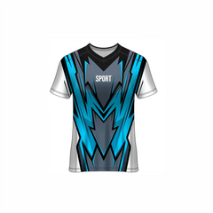 Next Print Customised All Over Printed V Neck T-Shirt NP0000S671 - Next Print