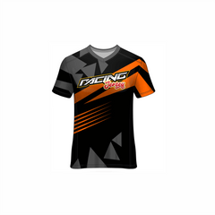 Next Print Customised All Over Printed V Neck T-Shirt NP0000S672 - Next Print