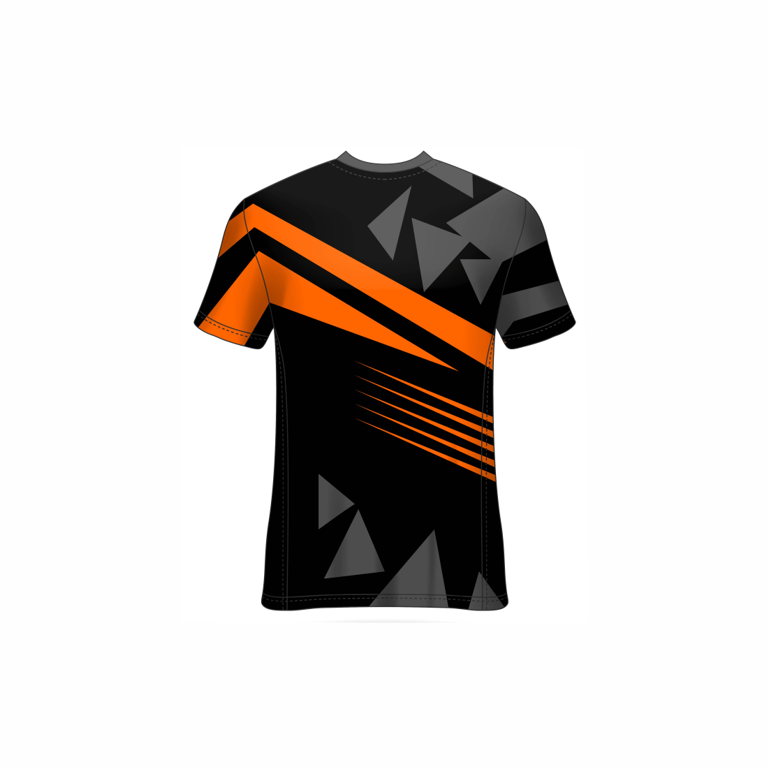 Next Print Customised All Over Printed V Neck T-Shirt NP0000S672 - Next Print