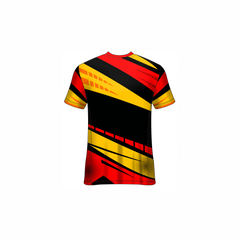 Next Print Customised All Over Printed V Neck T-Shirt NP0000S673 - Next Print