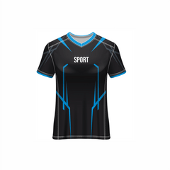 Next Print Customised All Over Printed V Neck T-Shirt NP0000S677 - Next Print