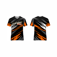 Next Print Customised All Over Printed V Neck T-Shirt NP0000S687 - Next Print