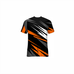 Next Print Customised All Over Printed V Neck T-Shirt NP0000S687 - Next Print