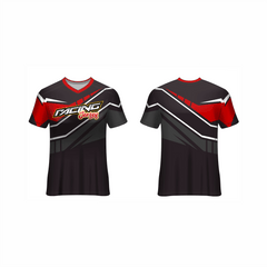 Next Print Customised All Over Printed V Neck T-Shirt NP0000S690 - Next Print