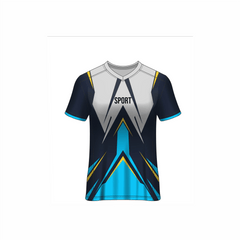 Next Print Customised All Over Printed V Neck T-Shirt NP0000S702 - Next Print