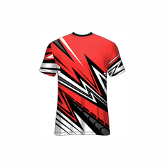 Next Print Customised All Over Printed V Neck T-ShirtNP0000S673 - Next Print