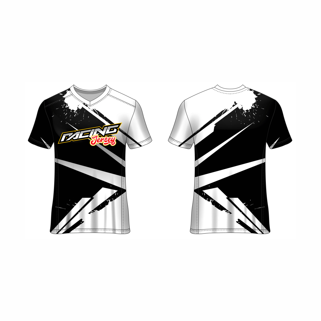 Next Print Customised All Over Printed V NeckNP0000S688 - Next Print