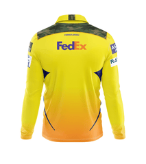 Next Print Customised Ipl Chennai Super Kings Polo Collar Full Sleeves Printed Jersey. - Next Print