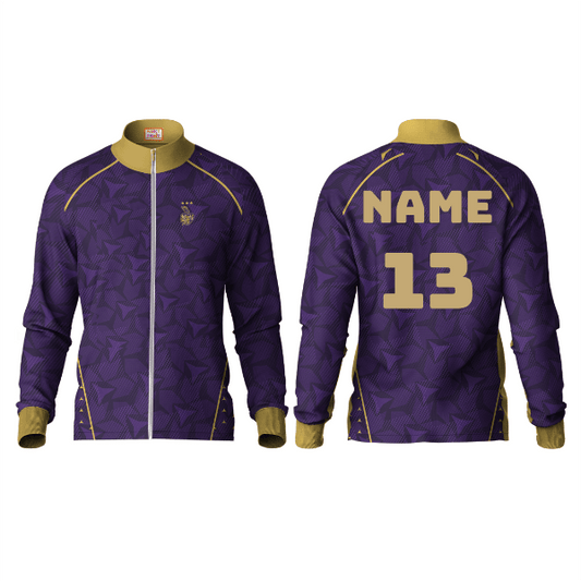 Next Print Customised Ipl Kolkata Knight Riders Printed Jacket - Next Print