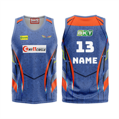 Next Print Customised Ipl Lucknow Super Giants Printed Basketball Jersey. - Next Print