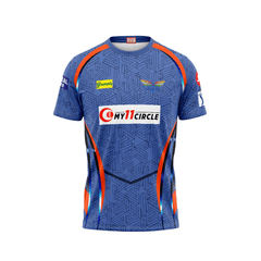 Next Print Customised Ipl Lucknow Super Giants Printed Round Neck Jersey. - Next Print