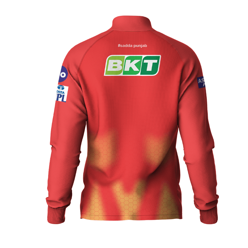 Next Print Customised Ipl Punjab Kings Printed Jersey Jacket - Next Print