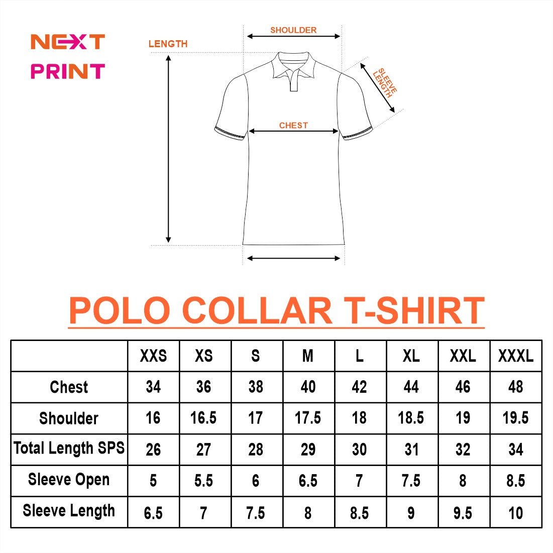 Next Print Customised Mumbai Jersey Printed Polo Collar Full Sleeves T-Shirt. - Next Print
