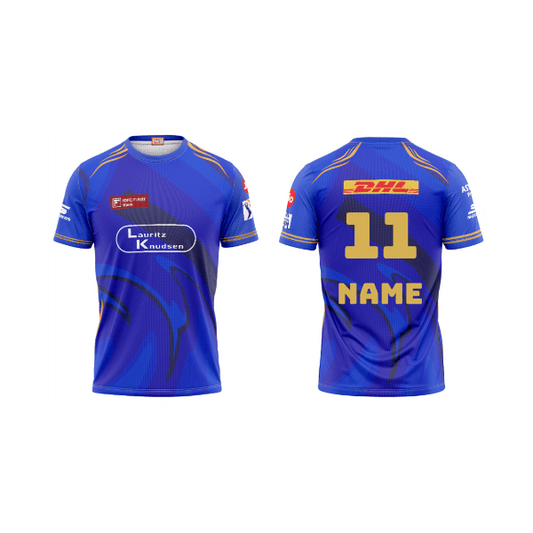 Next Print Customised Mumbai Jersey Printed Round Neck - Next Print