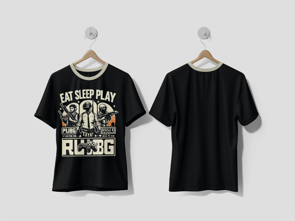 NEXT PRINT Eat sleep play pub - g gaming quotes pub - g T shirt design vector gamer design t-shirt - Next Print