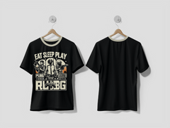 NEXT PRINT Eat sleep play pub - g gaming quotes pub - g T shirt design vector gamer design t-shirt - Next Print