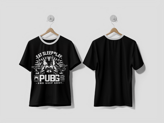 NEXT PRINT Eat sleep play pub - g gaming quotes pub - g T shirt design vector gamer shirt design printed t-shirt - Next Print