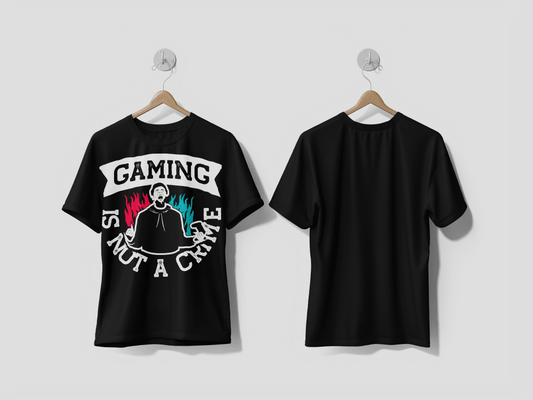 NEXT PRINT Game t-shirt design illustration and gamer life words Design t-shirt - Next Print
