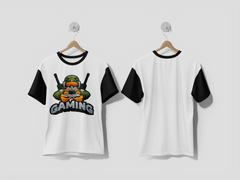 NEXT PRINT Gradient gaming design t-shirt - Next Print