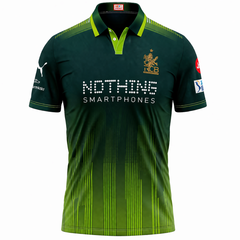 Next Print Green Cricket Jersey Digital Design – Custom Name & Number Sublimation Sports T-Shirt India