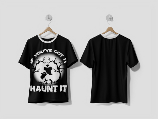 Next Print Halloween horror vintage t-shirt design, scary print template vector graphics typography design - Next Print