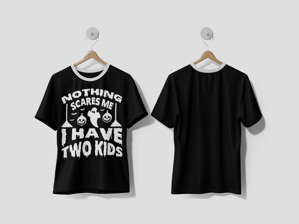 Next Print Halloween scary cat t-shirt design Printed t-shirt - Next Print