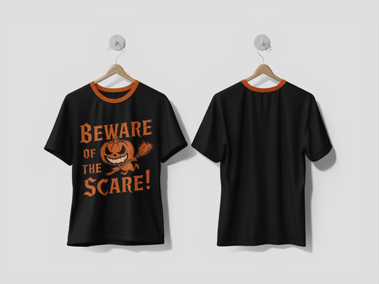 Next Print Halloween T-shirt design costume template Happy Halloween scary trendy vector t-shirt design - Next Print