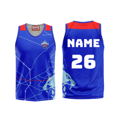 Next Print Ipl Delhi Capitals Printed Basketball Jersey - Next Print