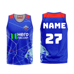 Next Print Ipl Delhi Capitals Printed Basketball Jersey - Next Print