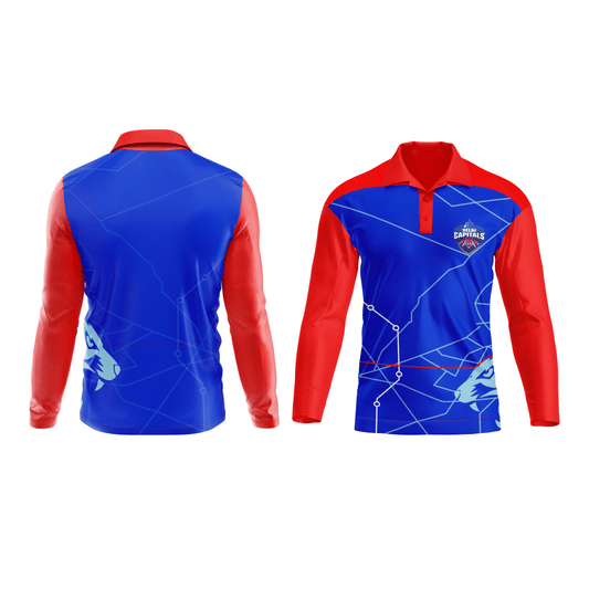 Next Print Ipl Delhi Capitals Printed Jersey full sleeves - Next Print