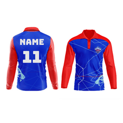 Next Print Ipl Delhi Capitals Printed Jersey full sleeves - Next Print