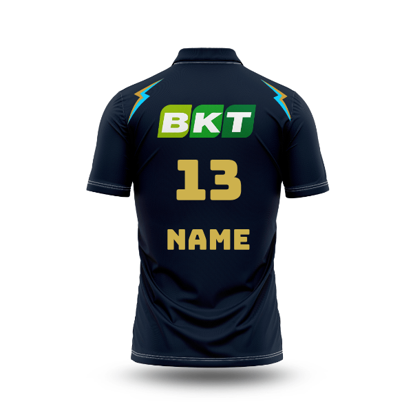 Next Print Ipl Gujarat Printed Jersey. - Next Print