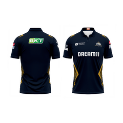 Next Print Ipl Gujrat Polo collar jersey - Next Print