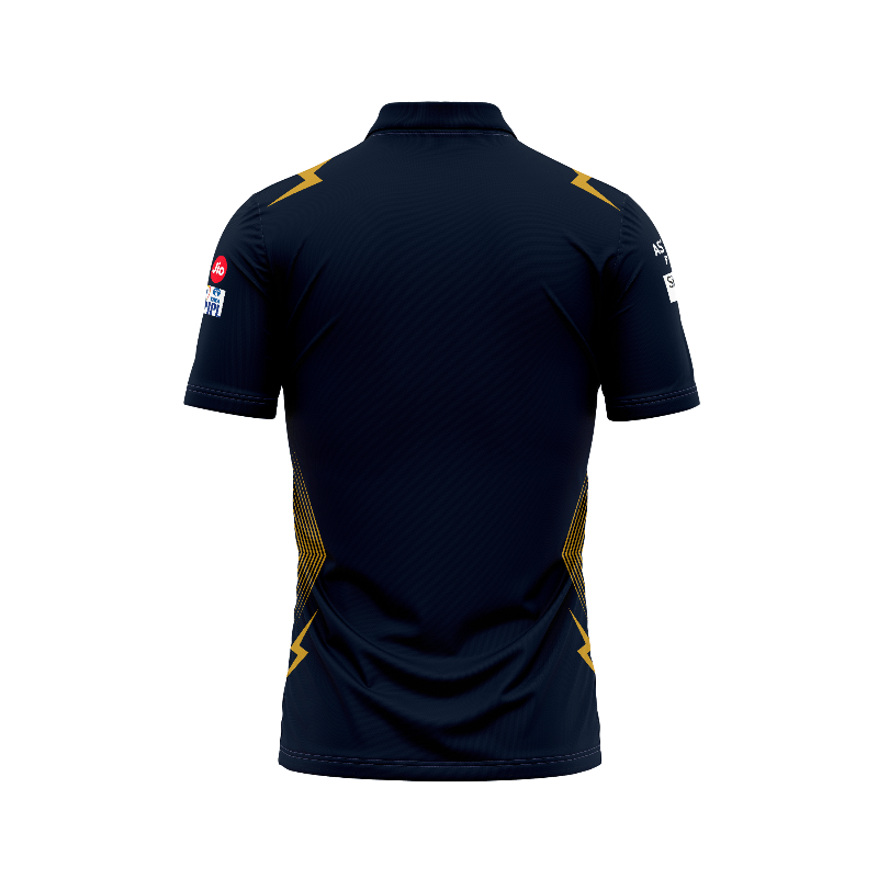 Next Print Ipl Gujrat Polo collar jersey - Next Print