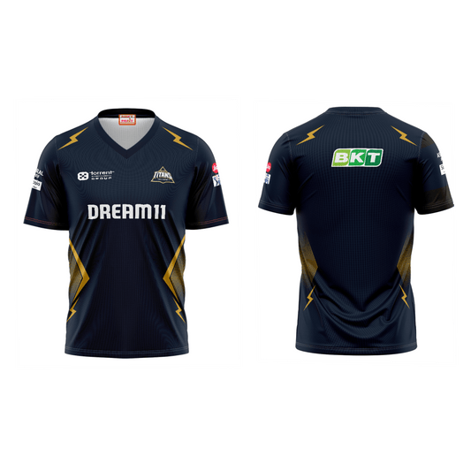 Next Print Ipl Gujrat V Neck jersey - Next Print