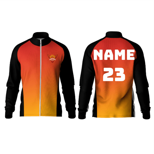 Next Print Ipl Hyderabad High Neck Polo Customized Jacket - Next Print