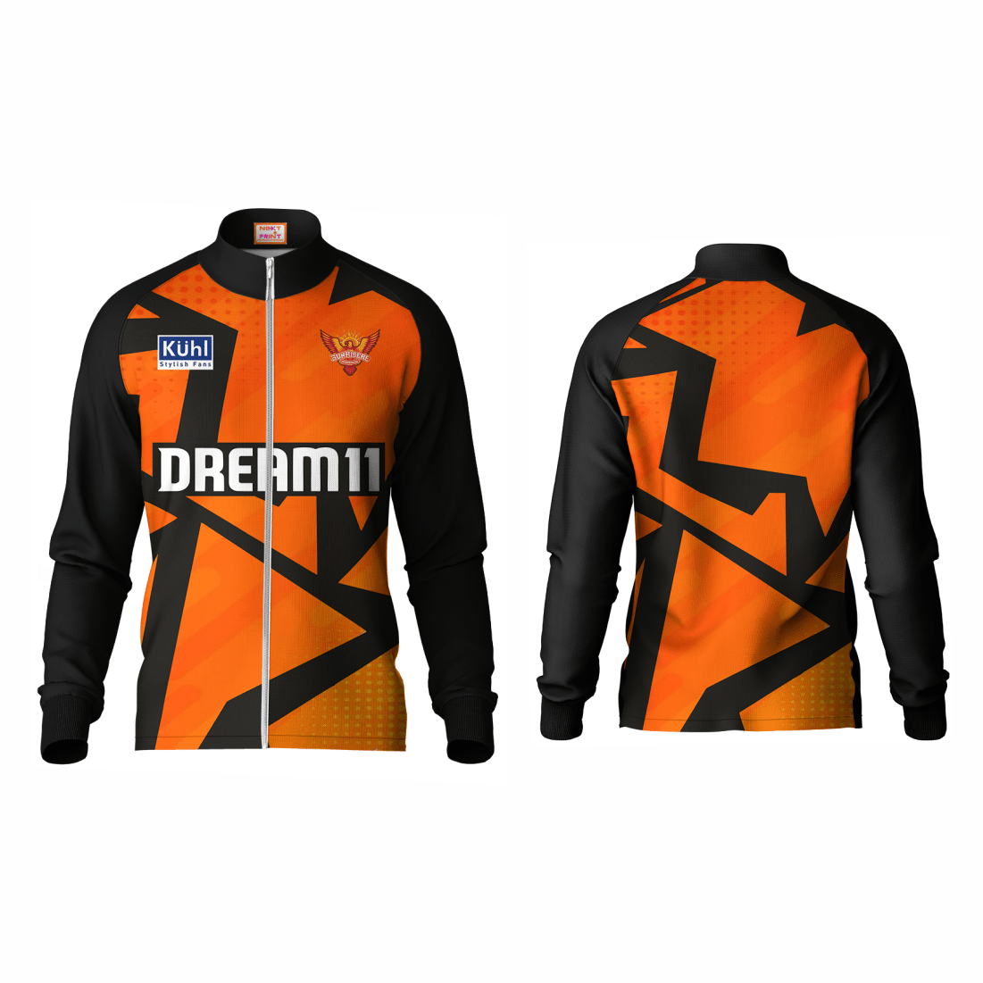 Next Print Ipl Hyderabad Printed Jersey jacket - Next Print