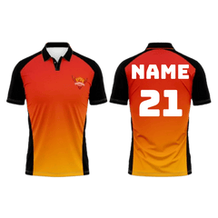 Next Print Ipl Hyderabad Printed Polo Collar Jersey. - Next Print