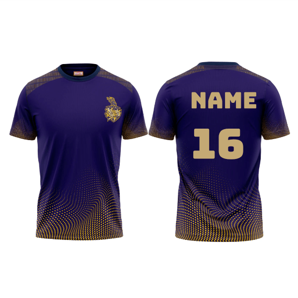 Next Print Ipl Kolkata Customisable round neck jersey - Next Print