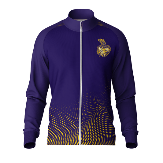 Next Print Ipl Kolkata High Neck Polo Customized Jacket - Next Print