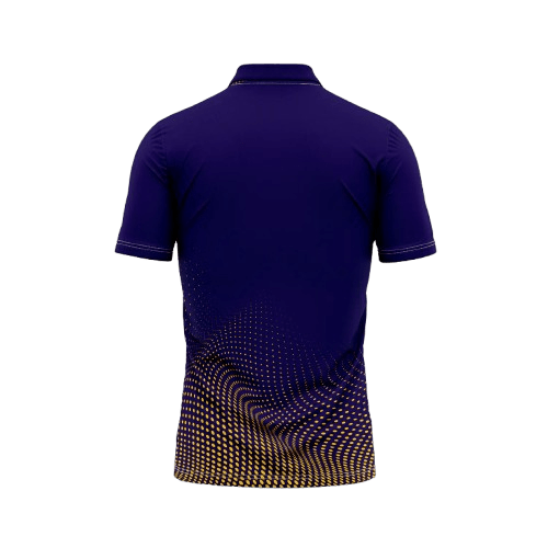 Next Print Ipl Kolkata Printed Polo Collar Jersey. - Next Print