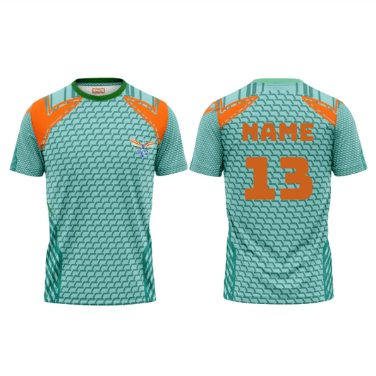 Next Print Ipl Lucknow Customisable round neck jersey - Next Print