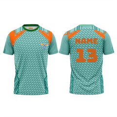 Next Print Ipl Lucknow Customisable round neck jersey - Next Print