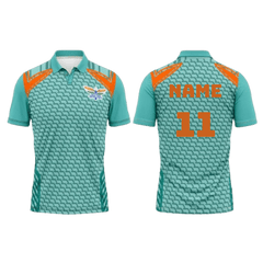Next Print Ipl Lucknow Printed Polo Collar Jersey. - Next Print