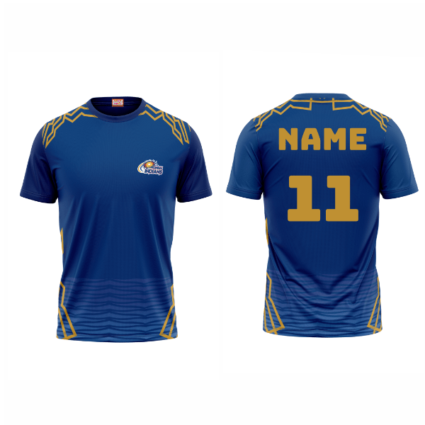 Next Print Ipl Mumbai Customisable round neck jersey - Next Print