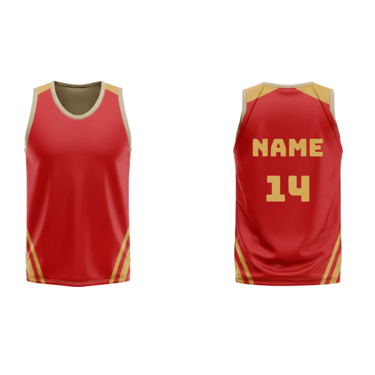 Next Print Ipl Punjab Design Basketball Jersey - Next Print