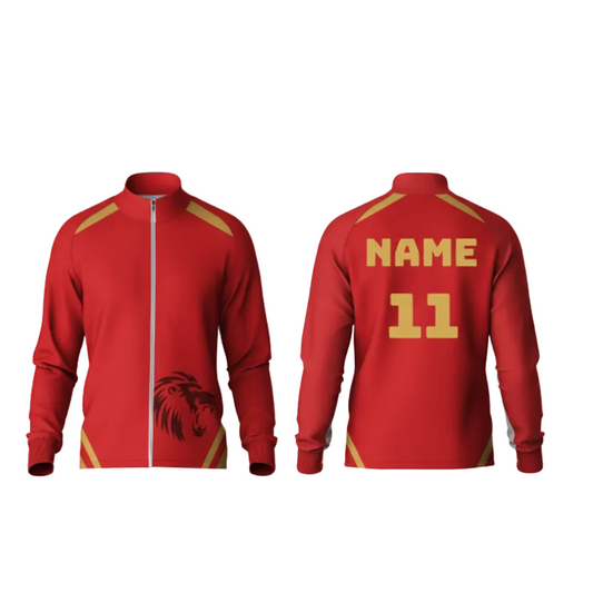 Next Print Ipl Punjab High Neck Polo Customized Jacket - Next Print