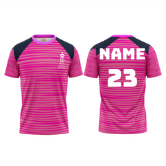 Next Print Ipl Rajasthan Customisable round neck jersey - Next Print