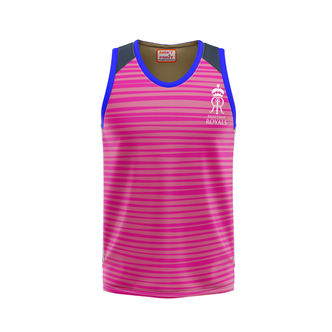 Next Print Ipl Rajasthan Design Basketball Jersey - Next Print